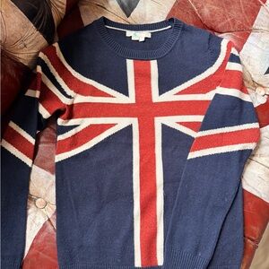 Union Jack Navy Sweater